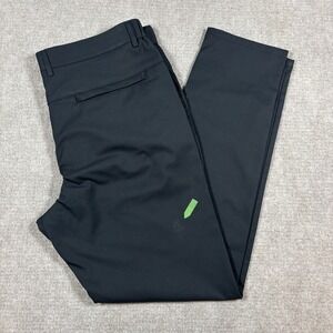 Jack Archer Slim Fit True Black Performance Chino Pants Men's Size 35x31